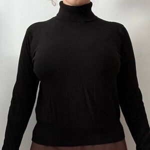 H&M Black Turtleneck Sweater